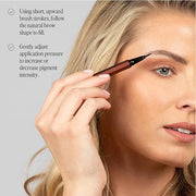 Billion Dollar Brows Raising Brows Liquid Brow Pen, Eyebrow Pen with a MicroTip Applicator Creates Natural Looking Brows E...