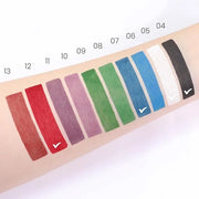 Kaely 4Pcs Black White Dark Blue Red Gel Eyeliner Pencil,Waterproof Smudge Proof Eye Liner,Clown Goth Halloween Makeup,Eye...