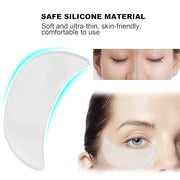 2Pcs Anti‑Wrinkle Face Eye Patch, Reusable Silicone Eye Pad Sticker for Face Caring - Product Image