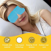 30 Pcs Steam Eye Mask for Puffy Eyes & Dark Circles, Self-Heating Sleep Mask for Travel Essentials, Hydrating & Soothing E...