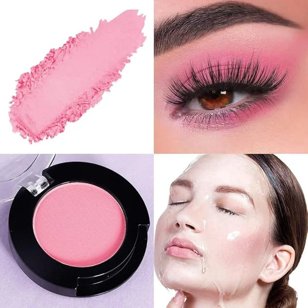 Monochrome Matte Eyeshadow Makeup Palette,Highly Pigmented Grapefruit Color Eyeshadow Palette,Matte Pressed Powder Eye sha...