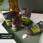 Every Man Jack Gentle Exfoliating Face Scrub For Men- Exfoliate Away Dead Skin, Moisturize, and Revive Tired Skin with Joj...