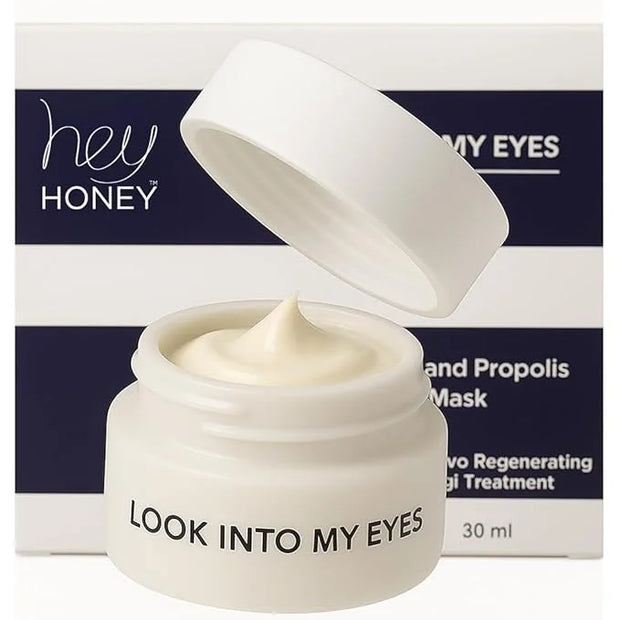 Hey Honey Look Into My Eyes Retinol, Peptide & Propolis Eye Mask for Wrinkle Reduction, Fine Line Smoothing Hydration Over...