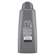 DOVE MEN + CARE 2 in 1 Shampoo Conditioner Eucalyptus + Birch 3 Count For Healthy-Looking Hair Naturally Derived Plant Bas...
