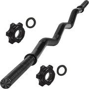 47" EZ Curl Bar Weight Lifting Bar 1-inch 2 Star (220lb Weight - Product Image