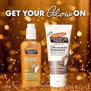 Palmer's Cocoa Butter Formula Shimmer Body Oil with Vitamin E, 5.1 Fl Oz, Radiance Body Oil for Glowing Skin, Enhances Dar...