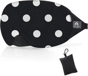Mavogel Cotton Sleep Mask - Sleep Eye Mask for Men Women, Super Soft and Comfortable Eye Covers, Light Blocking Night Eyem...