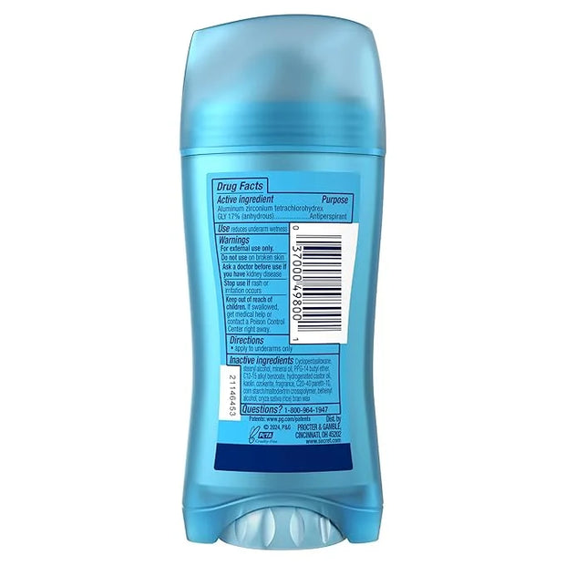 Secret Fresh Antiperspirant Deodorant for Women, 72hr Breathable Sweat & Odor Protection, Instant Freshness & Gentle, PH B...