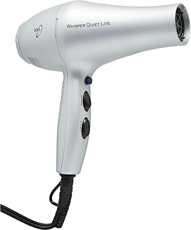 Ion Whisper Quiet Lite Ionic Ceramic Hair Dryer, 1875 Watts, Lightweight, Powerful, 4 Temperatures, 2 Speeds - Product Image