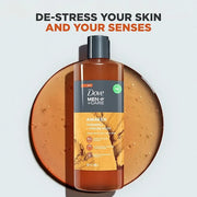 DOVE MEN + CARE Face + Body Wash For Men Awaken Turmeric + Ginger Root 18 oz 4 Count - Product Image