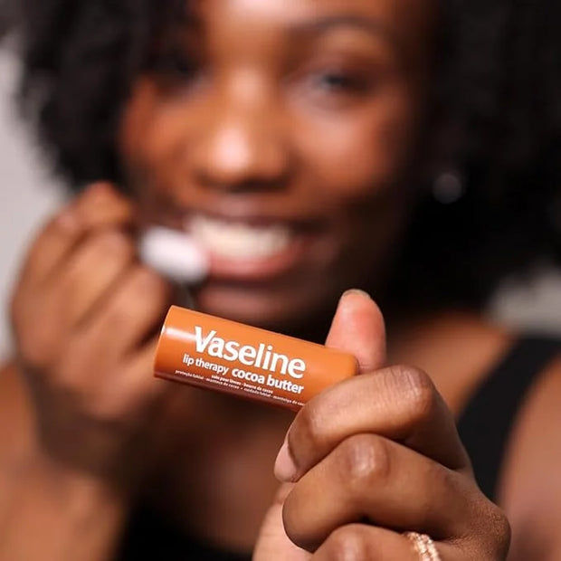 Vaseline Lip Therapy Variety 4-Pack – Rosy Lips + Cocoa Butter Moisturizing Lip Balm with Vitamin E, 0.16 Oz Ea - Product ...