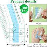 100 Pieces Makeup Hand Palette Single Use Makeup