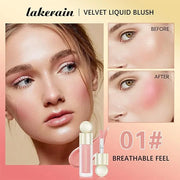 Liquid Blush, Natural Matte Velvet Finish, Soft Cream Liquid Face Blush for Cheeks, Skin Tint Rubor Makeup, Long Lasting L...