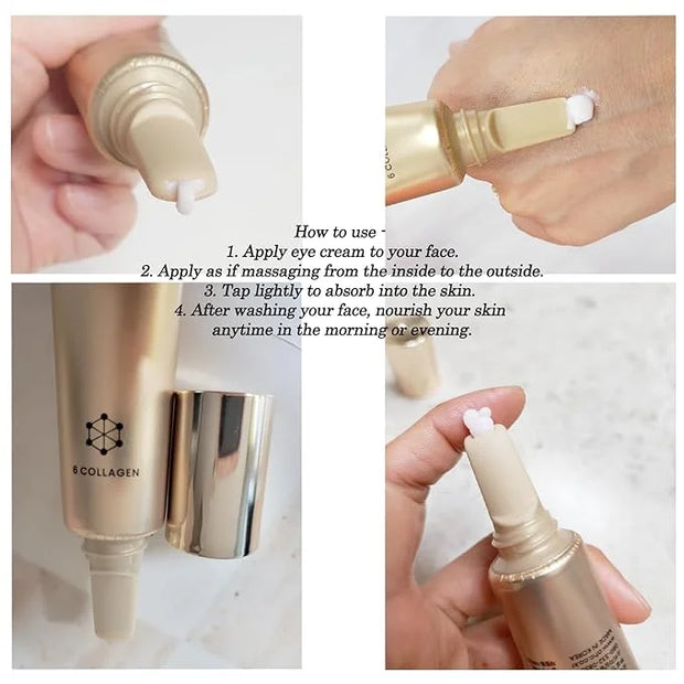 Deep Hydration & Brightening, Korean eye cream for AHC PREMIER AMPOULE IN EYE CREAM Season 12, (1.35 fl.oz. X 1ea) - Produ...