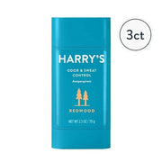 Harry's Antiperspirant Deodorant, Sweat & Odor Control Antiperspirant for Men, Redwood, 2.5 oz Pack of 3 - Product Image