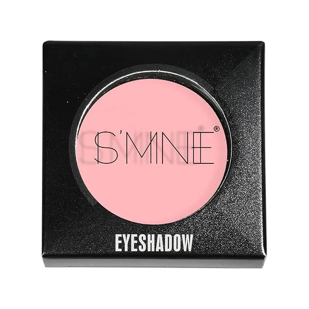 ISMINE Single Eyeshadow Powder Palette, Matte Light Pink, High Pigment, Longwear Single Eye Makeup for Day & Night - Produ...