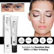 Eye Cream with Metal Roller | Anti-Aging Eye Treatment for Dark Circles, Puffiness & Wrinkles | Hyaluronic Acid, Retinol &...