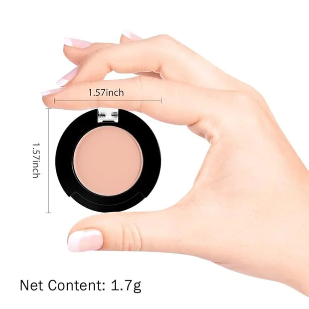 Monochrome Matte Eyeshadow Makeup Palette, Highly Pigmented Nude Eyeshadow Palette, Matte Pressed Powder Eyeshadow Makeup,...
