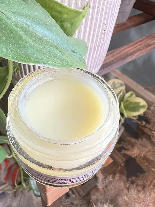 Jacquie's Natural Products Dandelion and Monoi Balm Ointment 1oz, Tattoo, Face Cream, Razor Cream, After Hair Removal Crea...