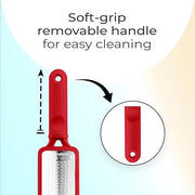 Microplane Colossal Foot File Scraper - The Original Stainless Steel Foot Rasp, Dead Skin/Callus Remover for Feet, Gentle ...