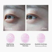 Sweet Dreams Collagen Glow Rose Gold Eye Masks l Under Eye Patches for Self Care Under Eye Patches Wrinkle Patches l Dark ...