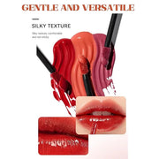 4 Colors Hydrating Glossy Liquid Lipstick Set, Moisturizing Shiny Tinted Lip Gloss, Nourishing Long Lasting Lip Stain Lip ...