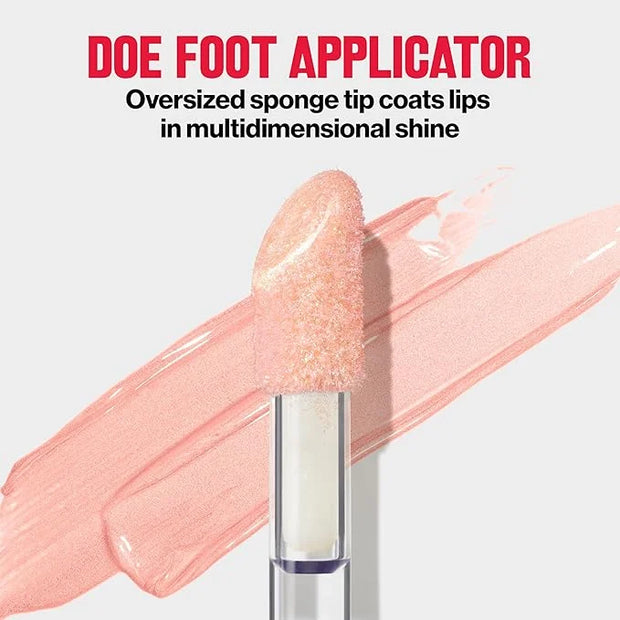 Revlon Super Lustrous Lip Gloss, Non-Sticky, Hydrating, High Shine Finish, 205 Snow Pink, 0.13 oz - Product Image