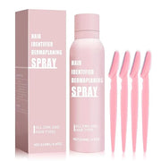 Hair Identifier Spray for Face Shaving Powder for Women Skin Body Hair IdentifyingSpray for Dermaplaning Glow Reveal Face ...