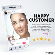 Eyebrow Growth Serum - Best Eyebrow Serum for Women to Grow Brows Fast & Thicker - Hair Growth Enhancer - Natural, Vegan &...