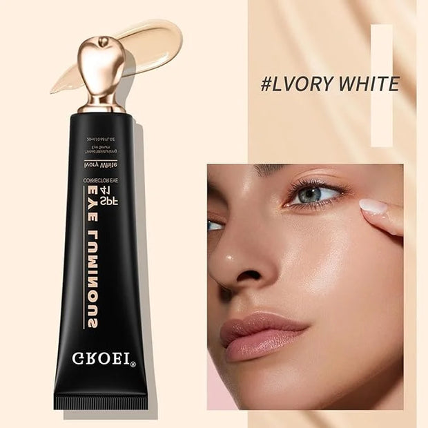 Luminous Eye Corrector Spf 41,Under Eye Corrector For Dark Circles,Undereye Sunscreen & Concealer, Hydrating Serum, Anti A...