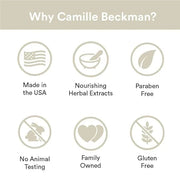 Camille Beckman Classic Collection Travel Trios, French Vanilla, Glycerine Hand Therapy 1.35 oz, Silky Body Cream 2 oz, Ha...
