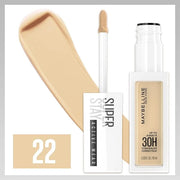 Maybelline Super Stay Liquid Concealer Makeup, Full Coverage Concealer, Up to 30 Hour Wear, Transfer Resistant, Natural Ma...