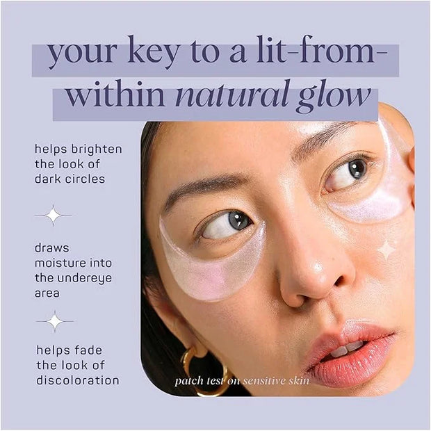 SpaLife Beauty Stargazing Radiating Under Eye Masks – Hydrogel Eye Patches for Dark Circles, Puffy Undereyes, & Discolorat...