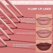 evpct 3Pcs Retractable Lip Liner Pencils Set Pack for Shaping & Sculpting Lips, Dark Mauve Maroon Purple Plum Ruby Red Cre...