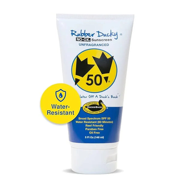 Rubber Ducky | Vitamin E Sunscreen with SPF 50, Water-Resistant Sunscreen for Face and Body | Broad Spectrum Lotion, Oil-F...