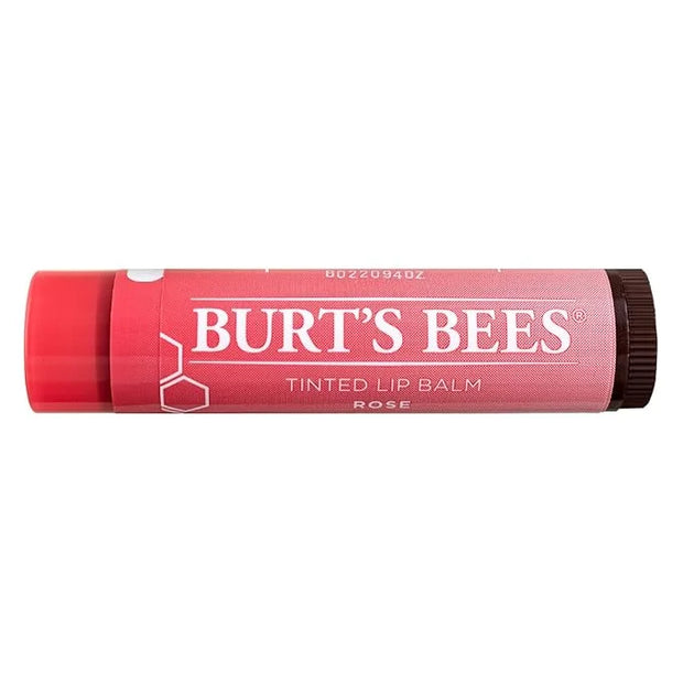 Burt's Bees Tinted Lip Balm, Rose, 0.15 Ounce (Pack of 4) - Product Image