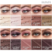 10PCS Eyeshadow Stick,Shimmer And Matte Brown Metallic Cream Eyeshadow Pencil Crayon with Smudge-proof & Waterproof, Eye B...