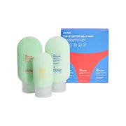 Jetsetter Gelly Pack Mini Travel Set - 7x Award-Winning Dermatologist Recommended Clear Gel Suncare for Face and Body - Bo...