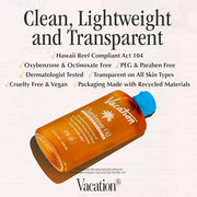 Vacation Chardonnay Oil SPF 30 + Air Freshener Bundle, Vegan Suntan Oil with Broad Spectrum SPF, Oxybenzone + Octinoxate F...