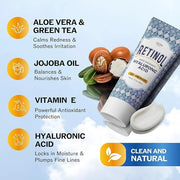 LilyAna Naturals Retinol Cream - Anti-Aging Moisturizer for Face & Neck, Made in USA, Wrinkle Reduction - 1.7oz, 2 Pack - ...