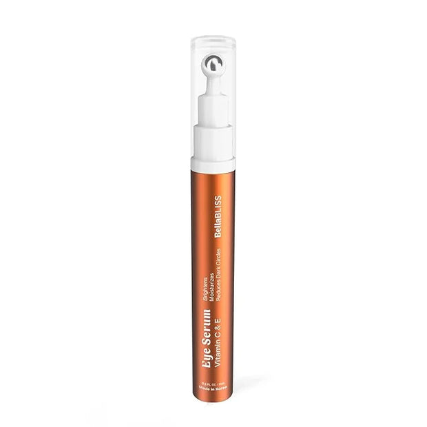 BellaBLISS Vitamin C & Vitamin E Eye Serum – Hydrating Under Eye Roller for Puffiness, Wrinkles & Dark Circles – Lightweig...