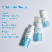Teen Skin Care Kit 3-Step | Acne Face Wash Skin Care Regimen | Teen Skin Face Wash, Toner, & Moisturizer | Perfect for Tee...