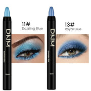 Kaely 2Pcs Bright Blue Eyeshadow Stick for Older Women, Metallic Shimmer Glitter Cream Eye Shadow Pencil Crayon, Light Blu...