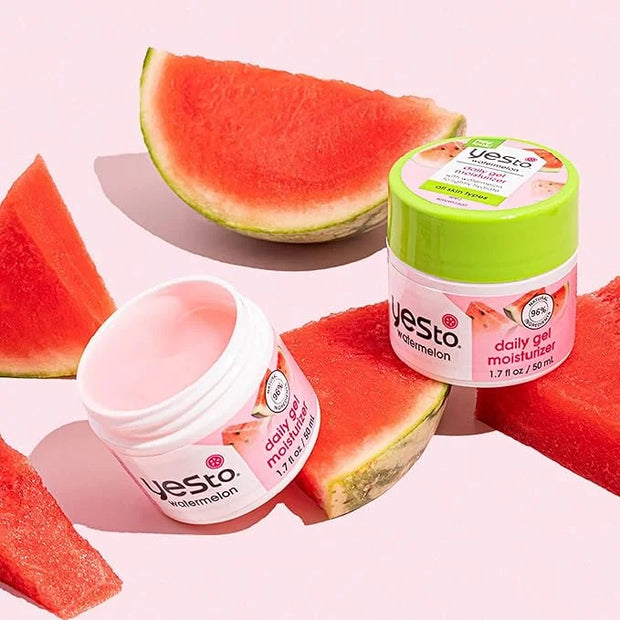 Yes To Watermelon Daily Gel Moisturizer, Skin Texture Improvement & Refreshing, Antioxidants, Sodium Hyaluronate, 1.7 Fl O...
