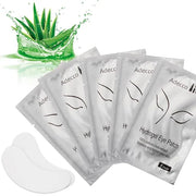 AHIER Eyepads Eyelash Extensions Lint Free, 100 Pairs Set Eye Pads for Lash Extensions, Hydrogel Eye Patch DIY False Eyela...