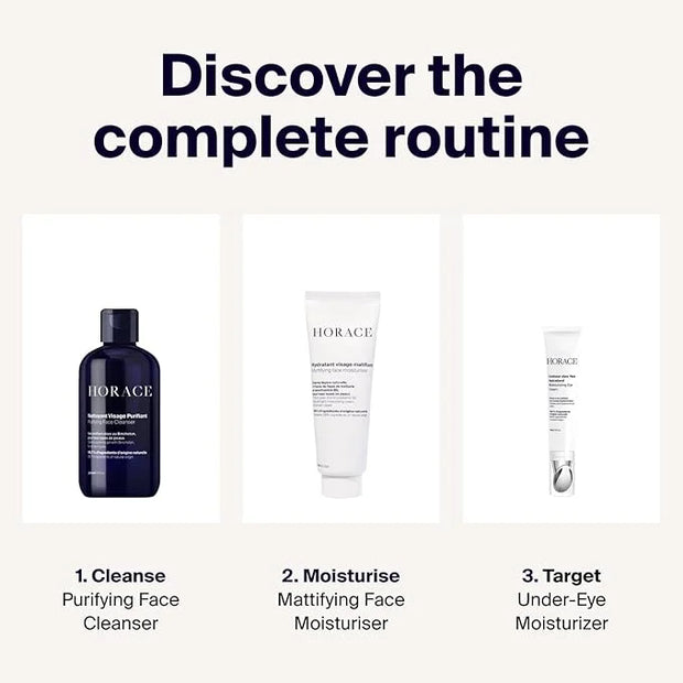 HORACE Under-Eye Moisturizer for Men - Anti-Fatigue Eye Cream to Reduce Dark Circles and Puffiness - Hydrating & Smoothing...