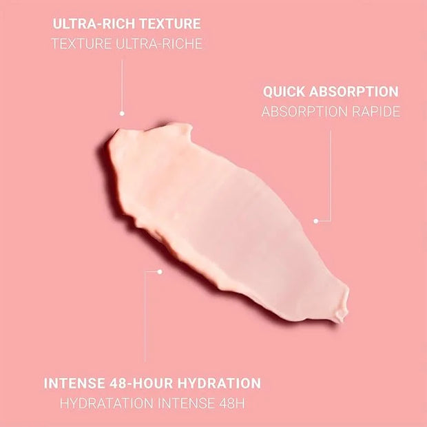 Panier des Sens - Ultra Rich Face Cream - with Hyaluronic Acid + Peony Extract - Moisturizing and Radiance - Skin Care for...