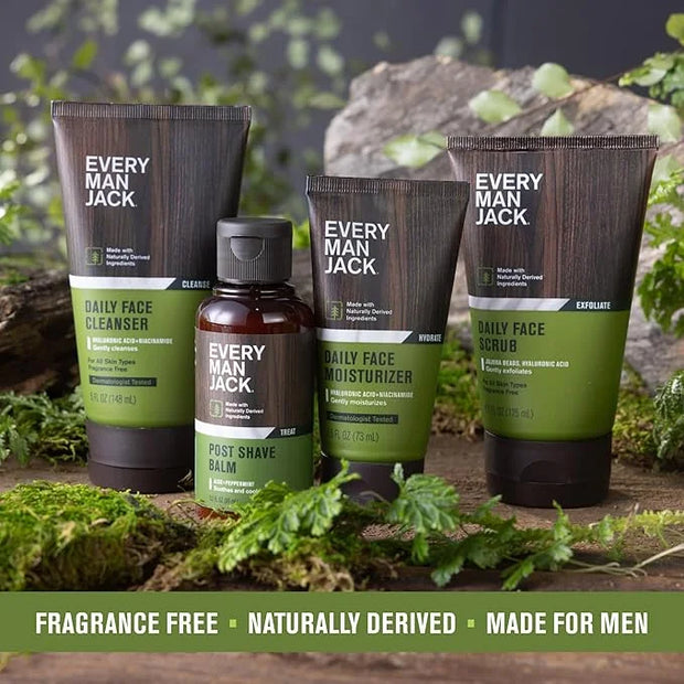 Every Man Jack Gentle Exfoliating Face Scrub For Men- Exfoliate Away Dead Skin, Moisturize, and Revive Tired Skin with Joj...