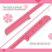 10 Pieces Eyebrow Razor for Women Facial Shaver Razor Brow Shaper Eyebrow Trimmer Dermaplaner Shaping Tool with Cover (Pin...