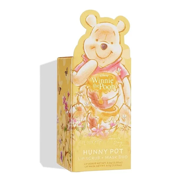 ColourPop x Winnie the Pooh Lip Scrub & Mask Set - Vegan & Cruelty-Free Lip Care Duo - Exfoliates, Moisturizes & Softens -...